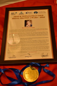 Inauguration & 39th Prof. M Viswanadhan Gold Medal Oration 2025-Prof. Frances L Game